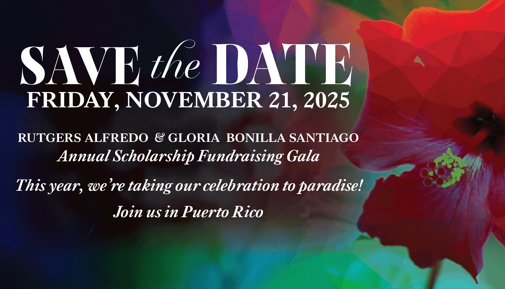 Join us for an unforgettable evening of purpose, connection, and Caribbean charm in Puerto Rico.