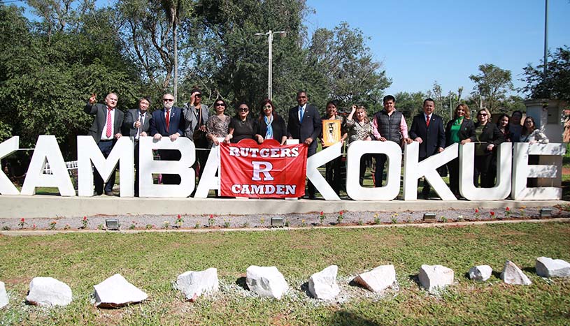 Video Clip Rutgers-Camden University delegation to the National University of Asuncion